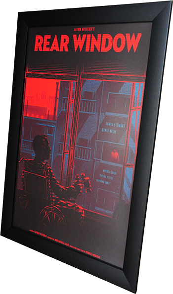 Rear window movie poster